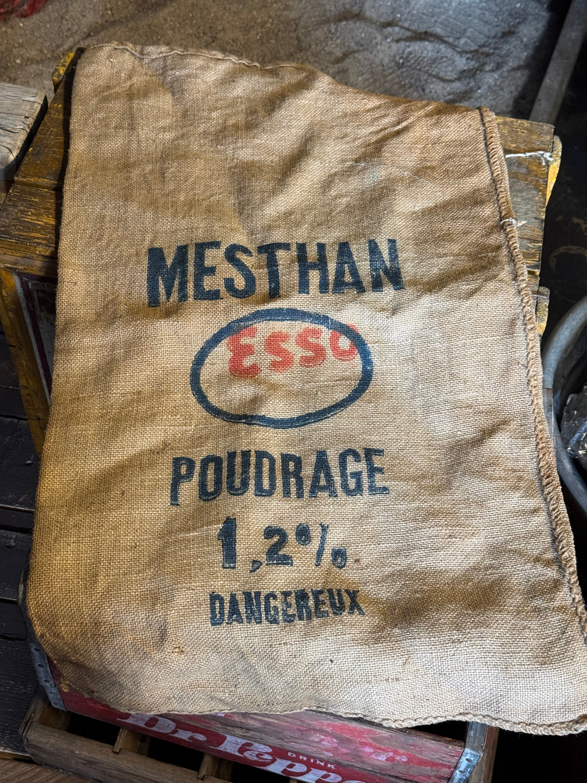 Esso lærred sæk
