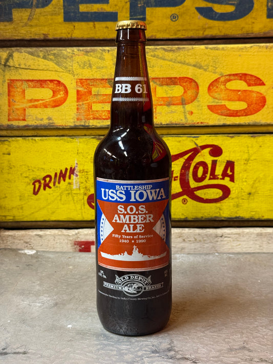 Battleship USS Iowa S.O.S. Amber Ale