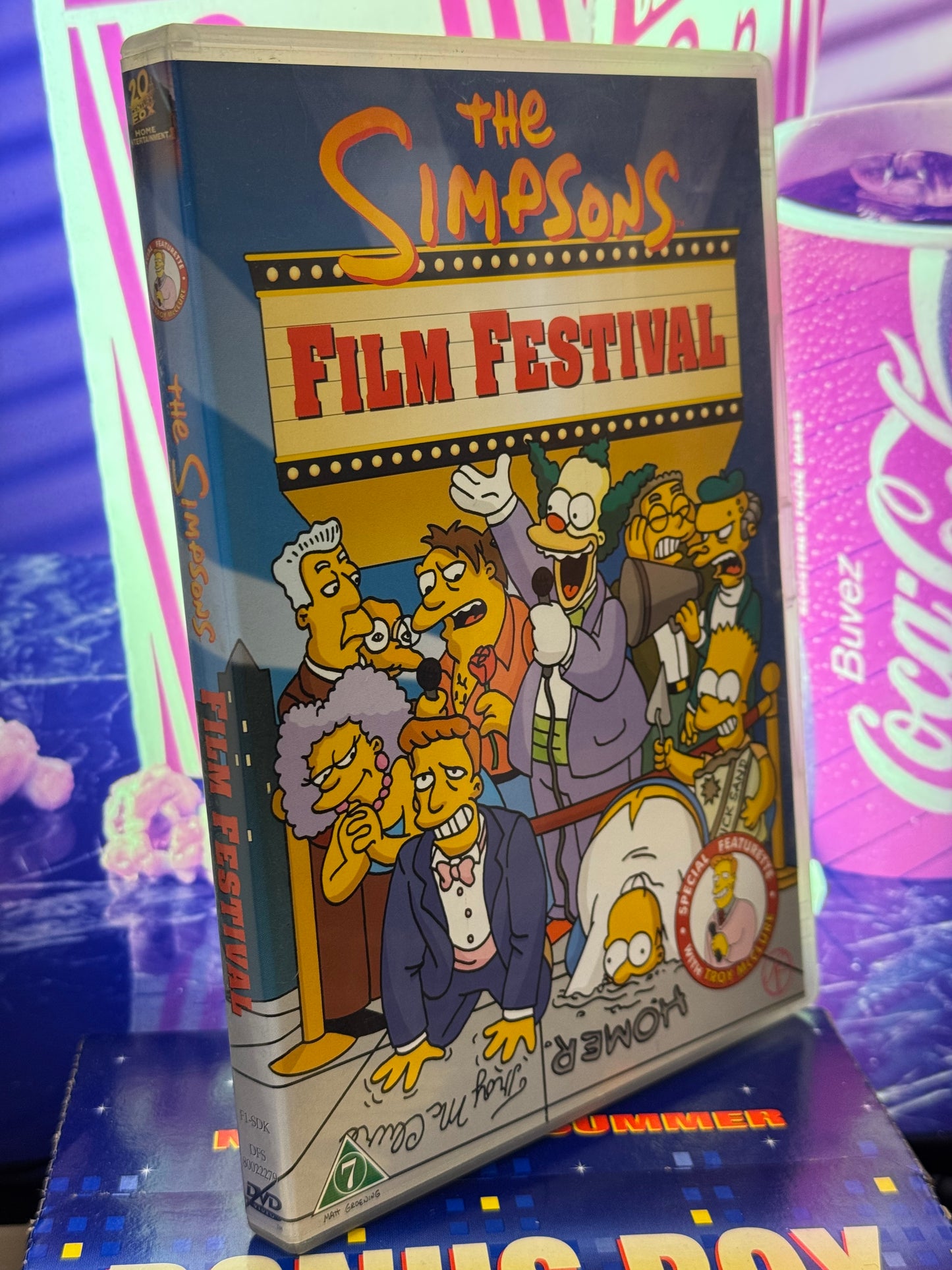 The Simpson’s film festival DVD