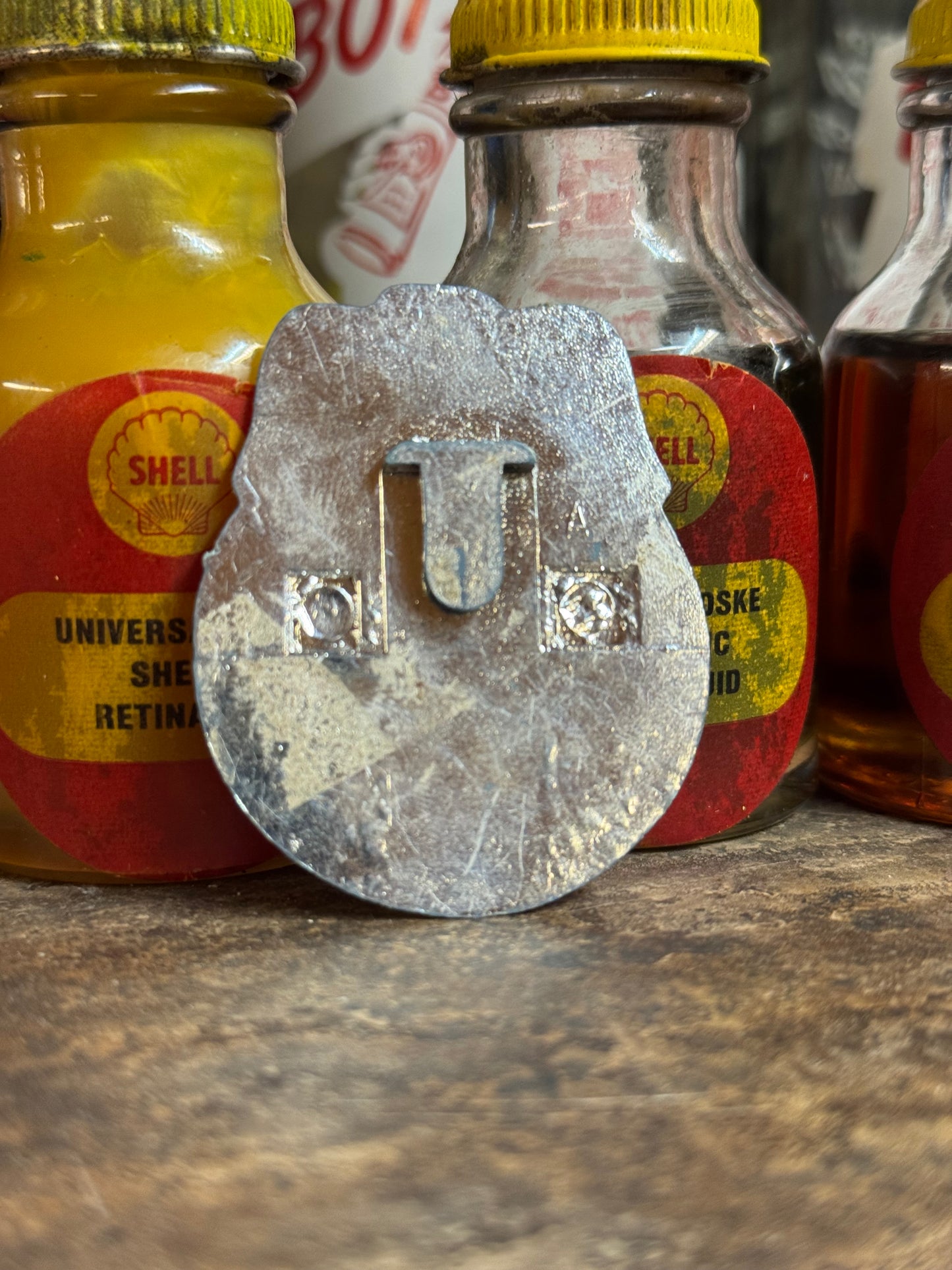 Vintage legetøjs skilt