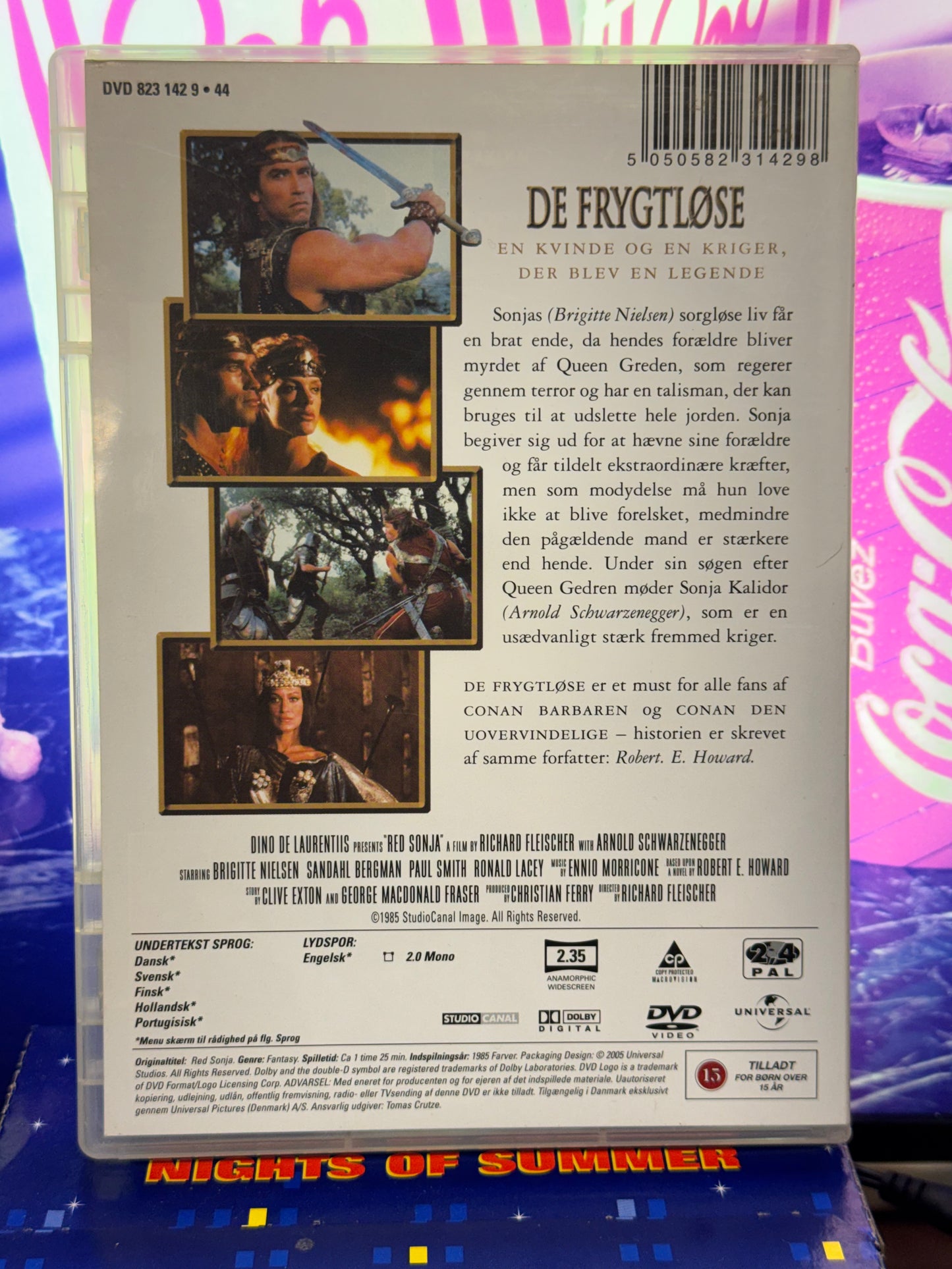 De Frygtløse DVD