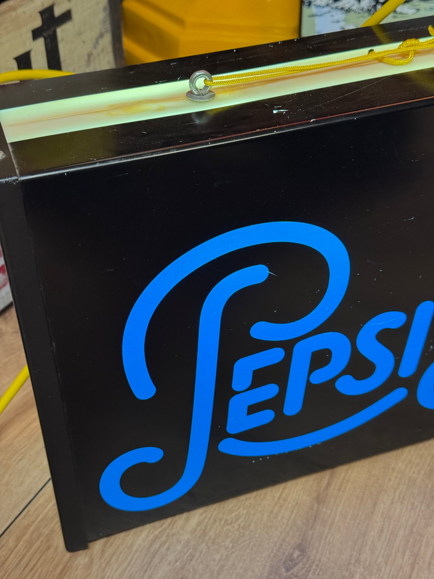 Pepsi light lys skilt