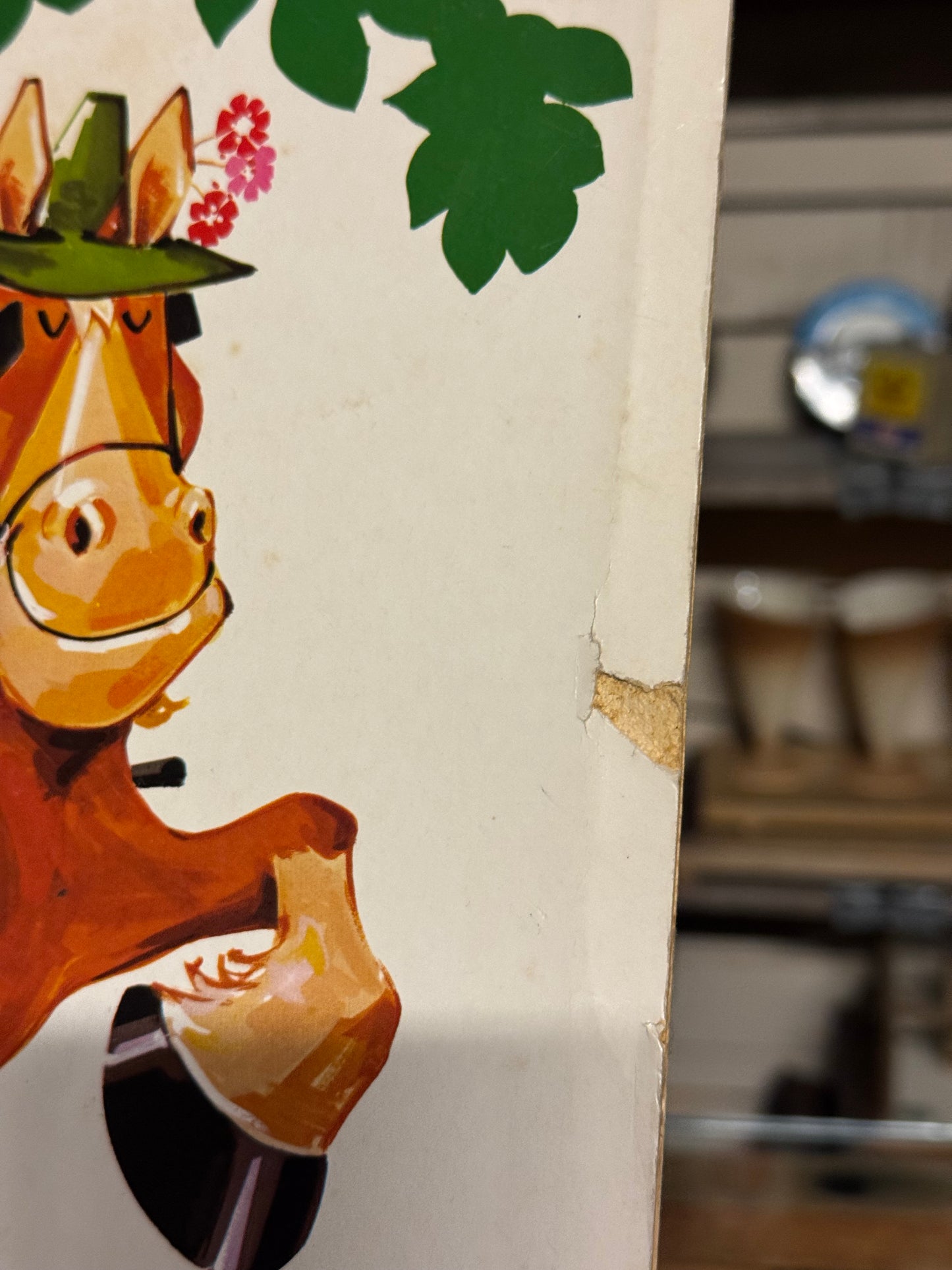 Grøn Tuborg reklameskilt