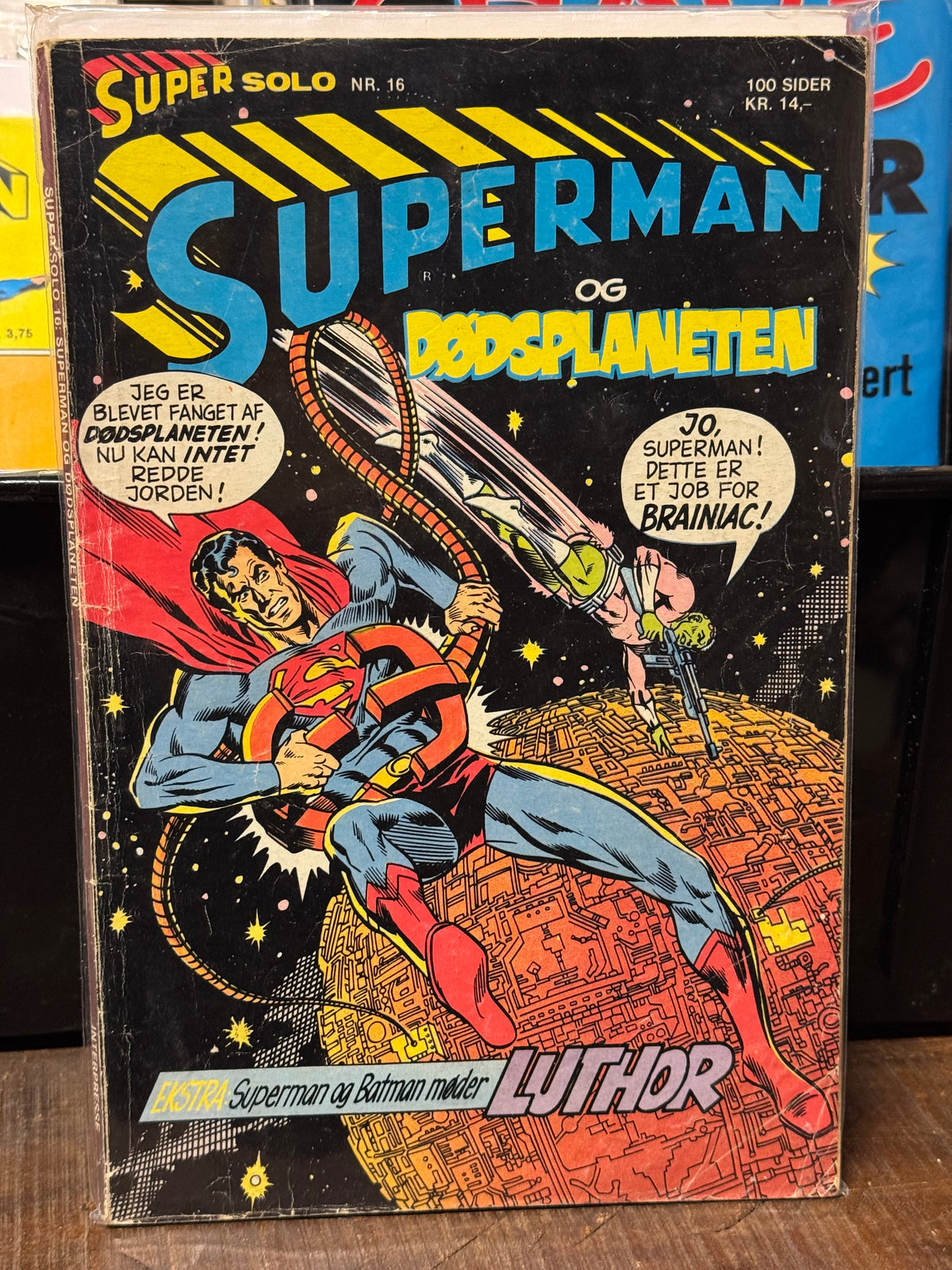 Super Solo Superman og Dødsplanten nr. 16 - 1984