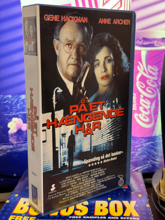 På et hængende hår