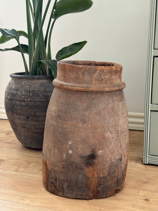 Vase i træ