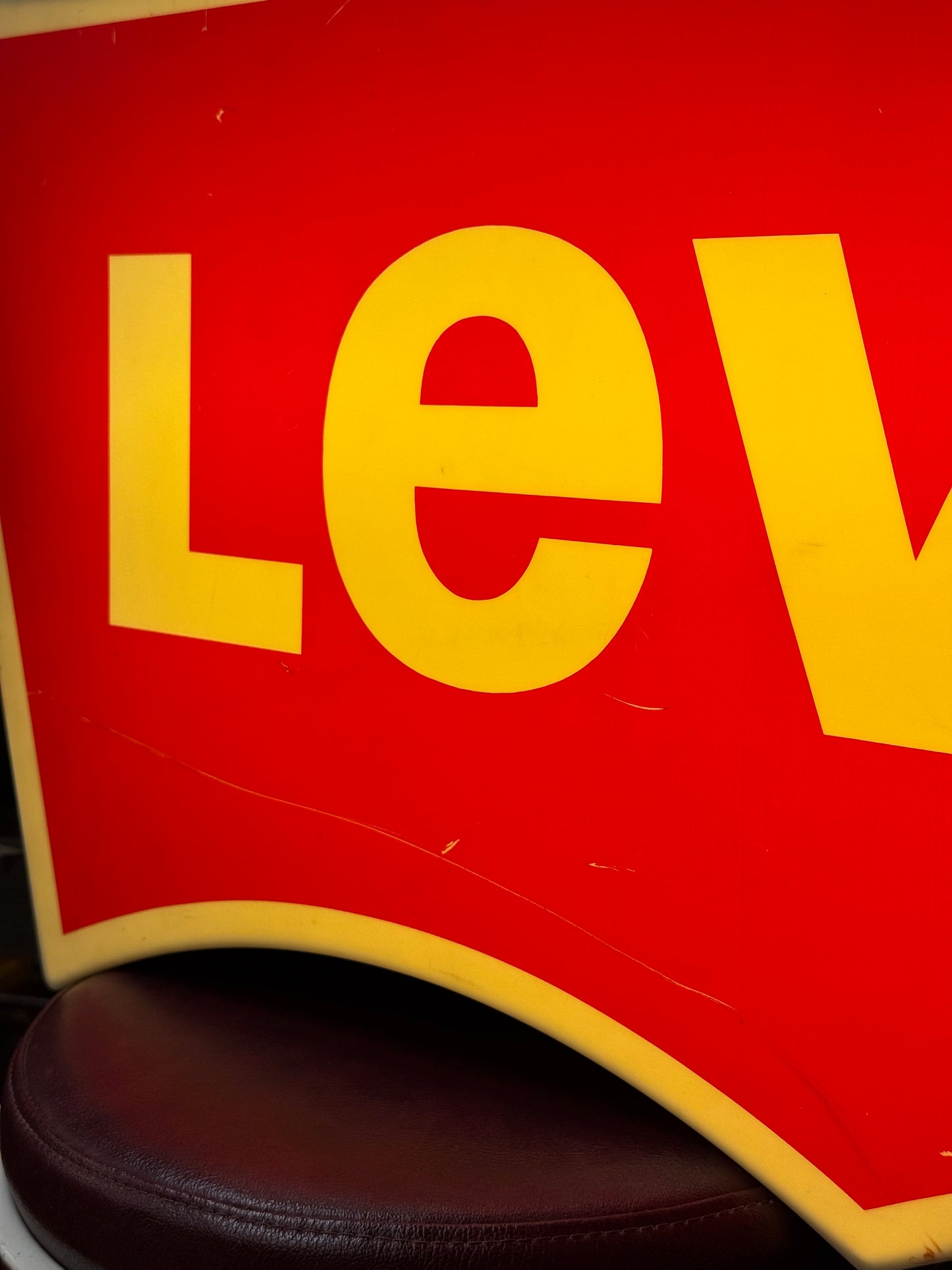 Levis store sign