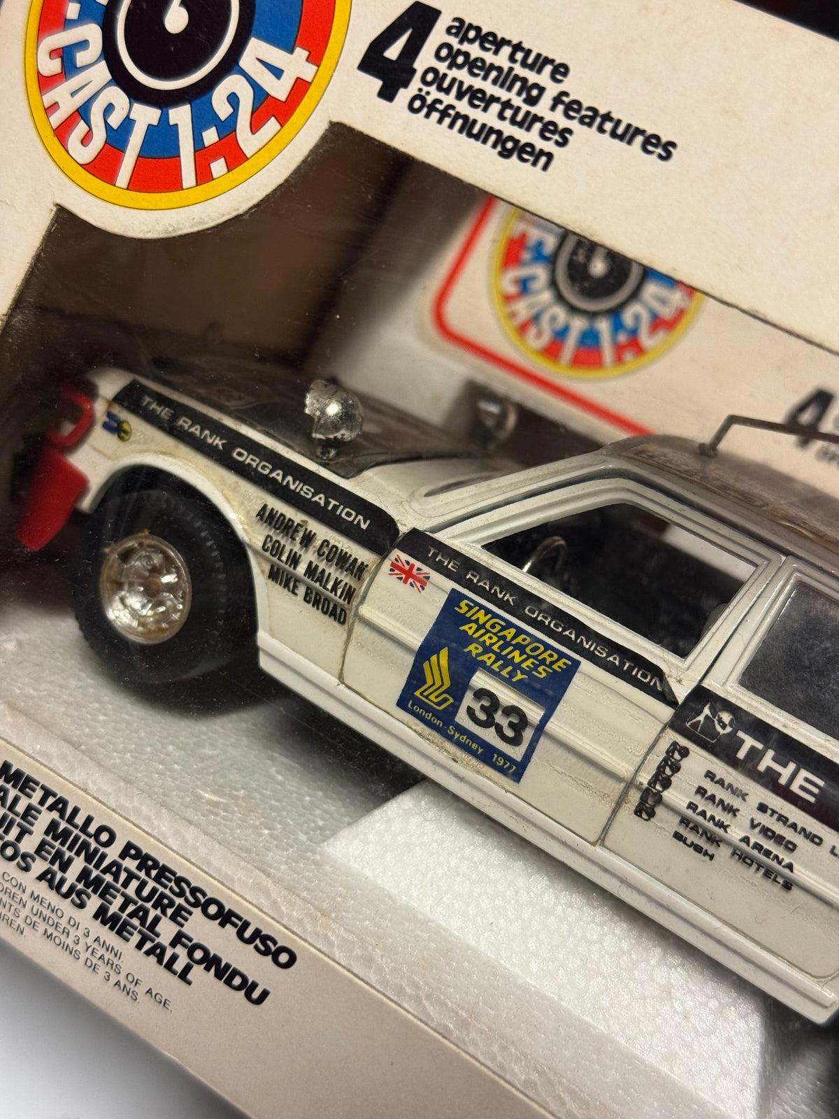Mercedes-Benz 450 SEL i rally-versionen