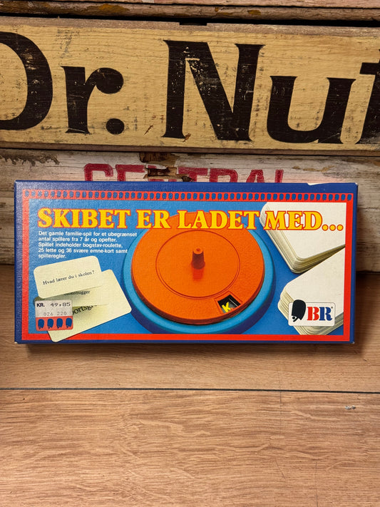 Skibet er ladet med