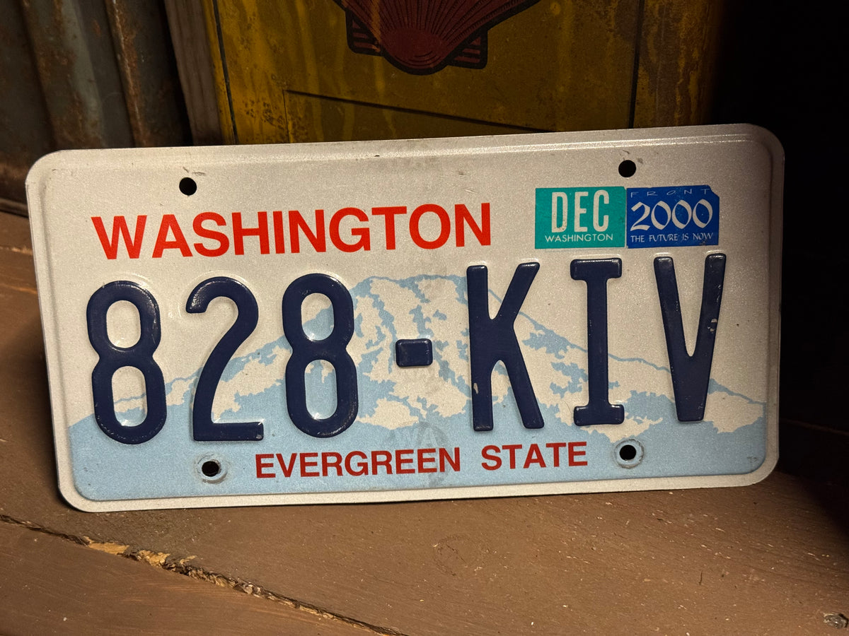 Washington nummerplade