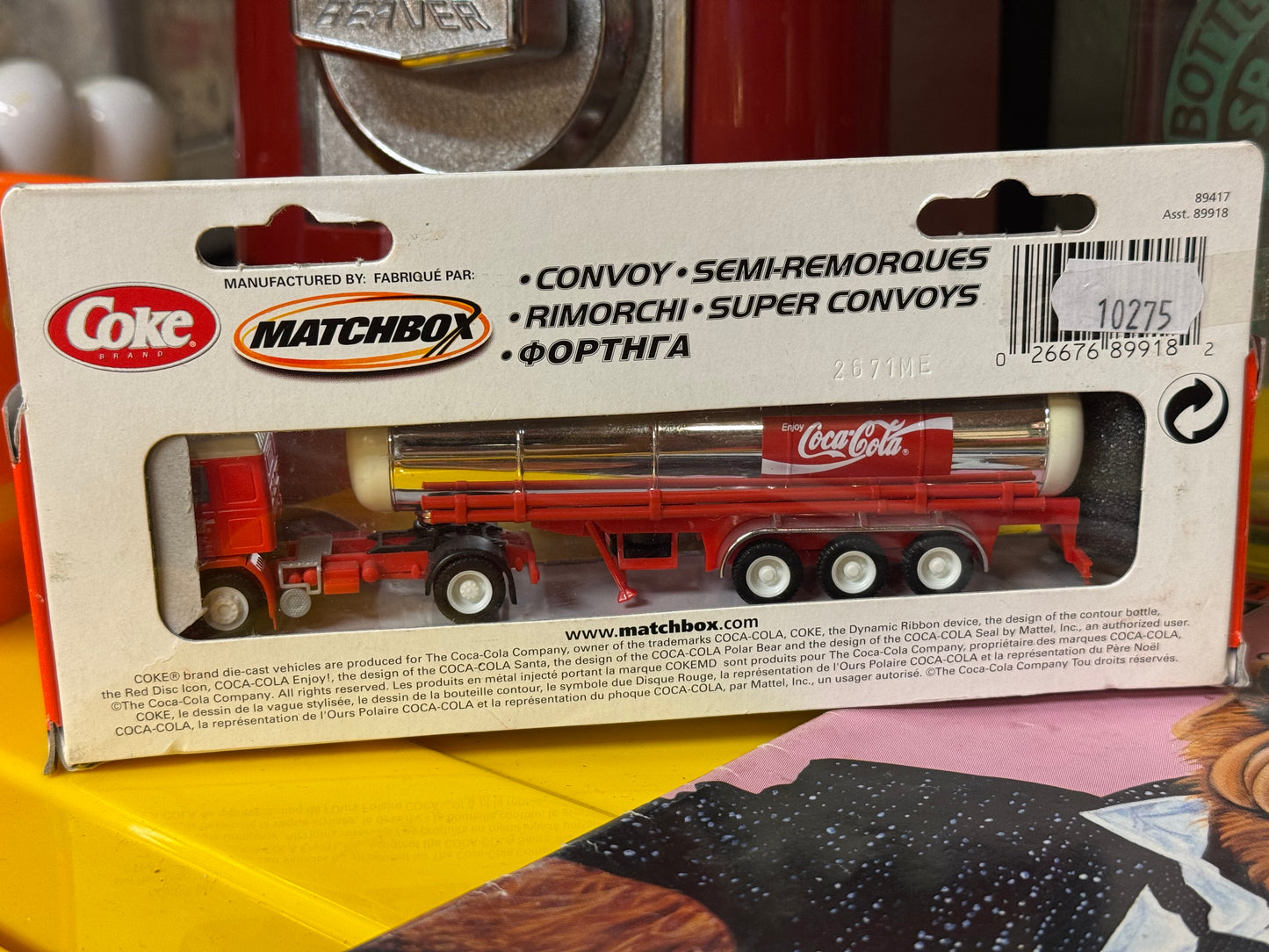 Matchbox Coca Cola truck