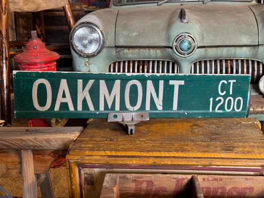 Oakmont CT 1200 - Amerikansk vejskilt