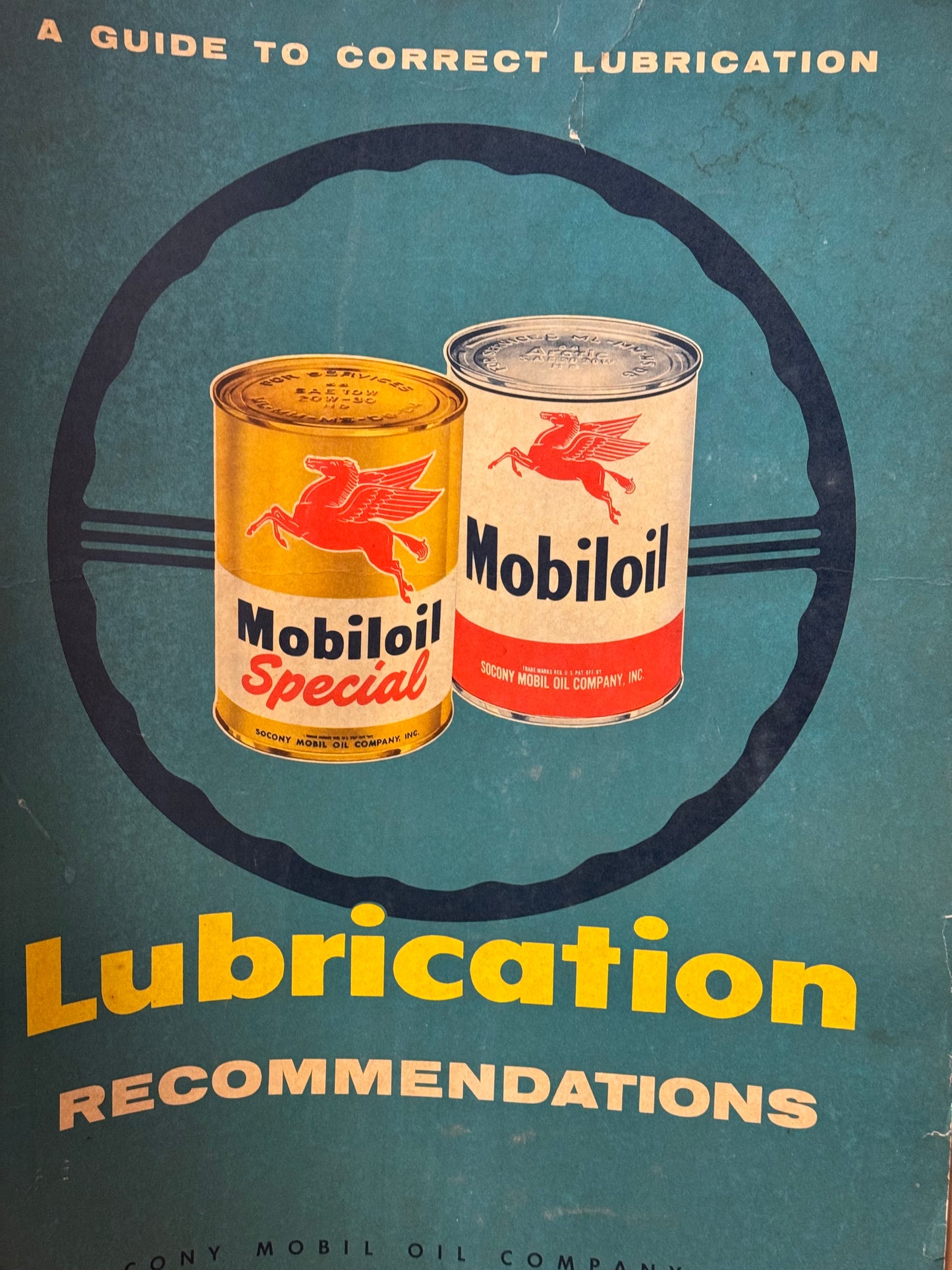 Mobiloil smørersedel