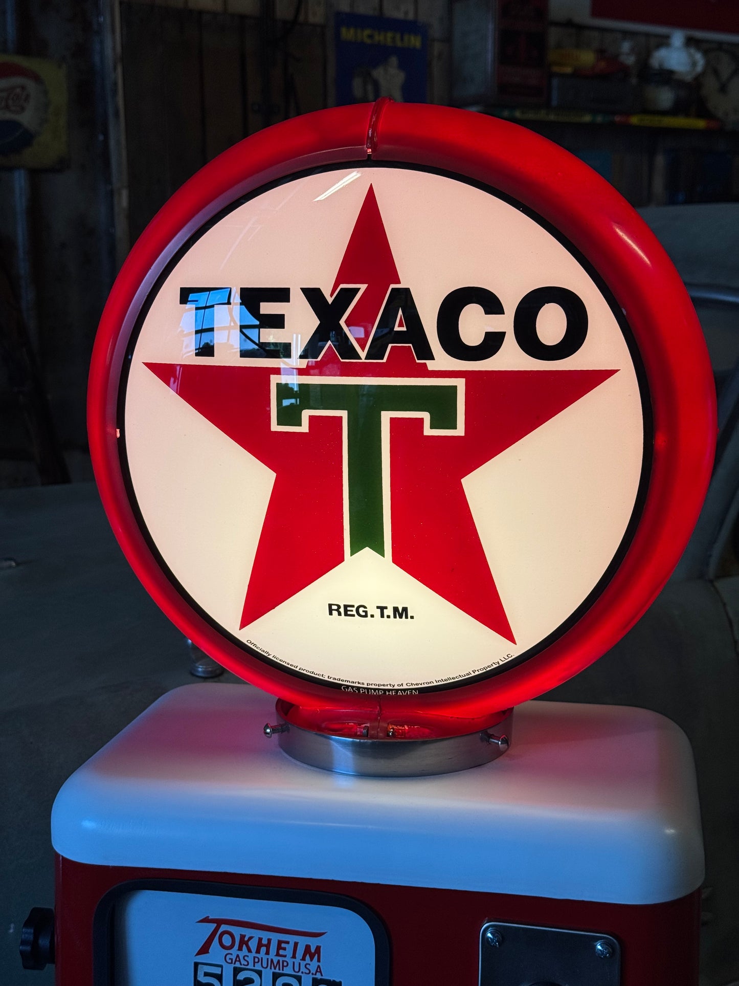 Texaco Benzinstander