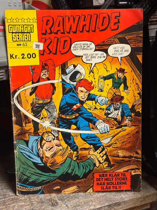 Gunfight serien nr. 63 - Rawhide kid
