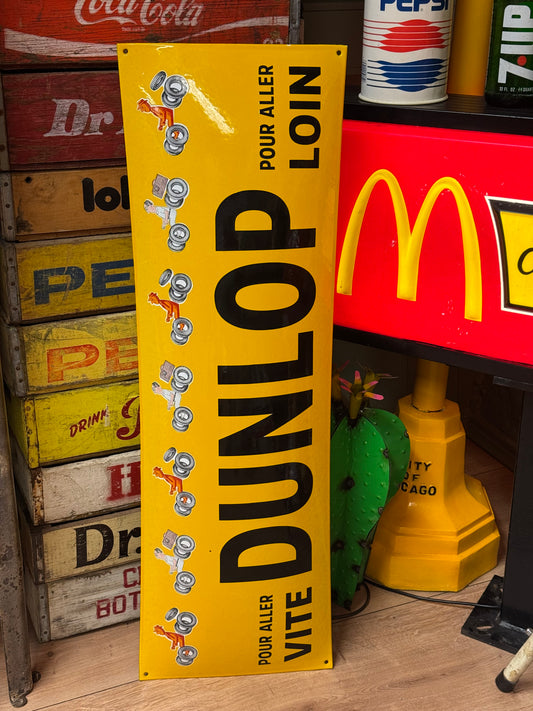 Dunlop - Emaljeskilt