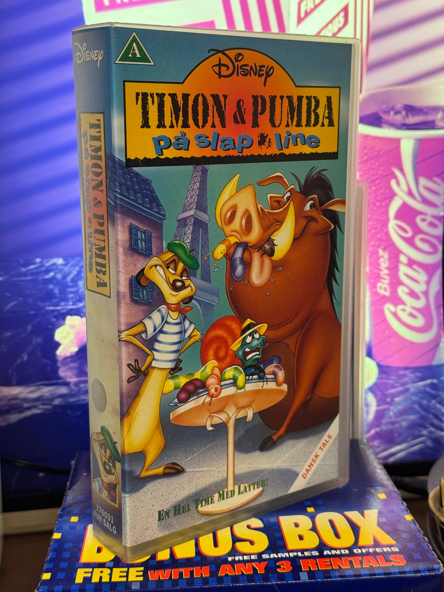 Timon & Pumba på slap line
