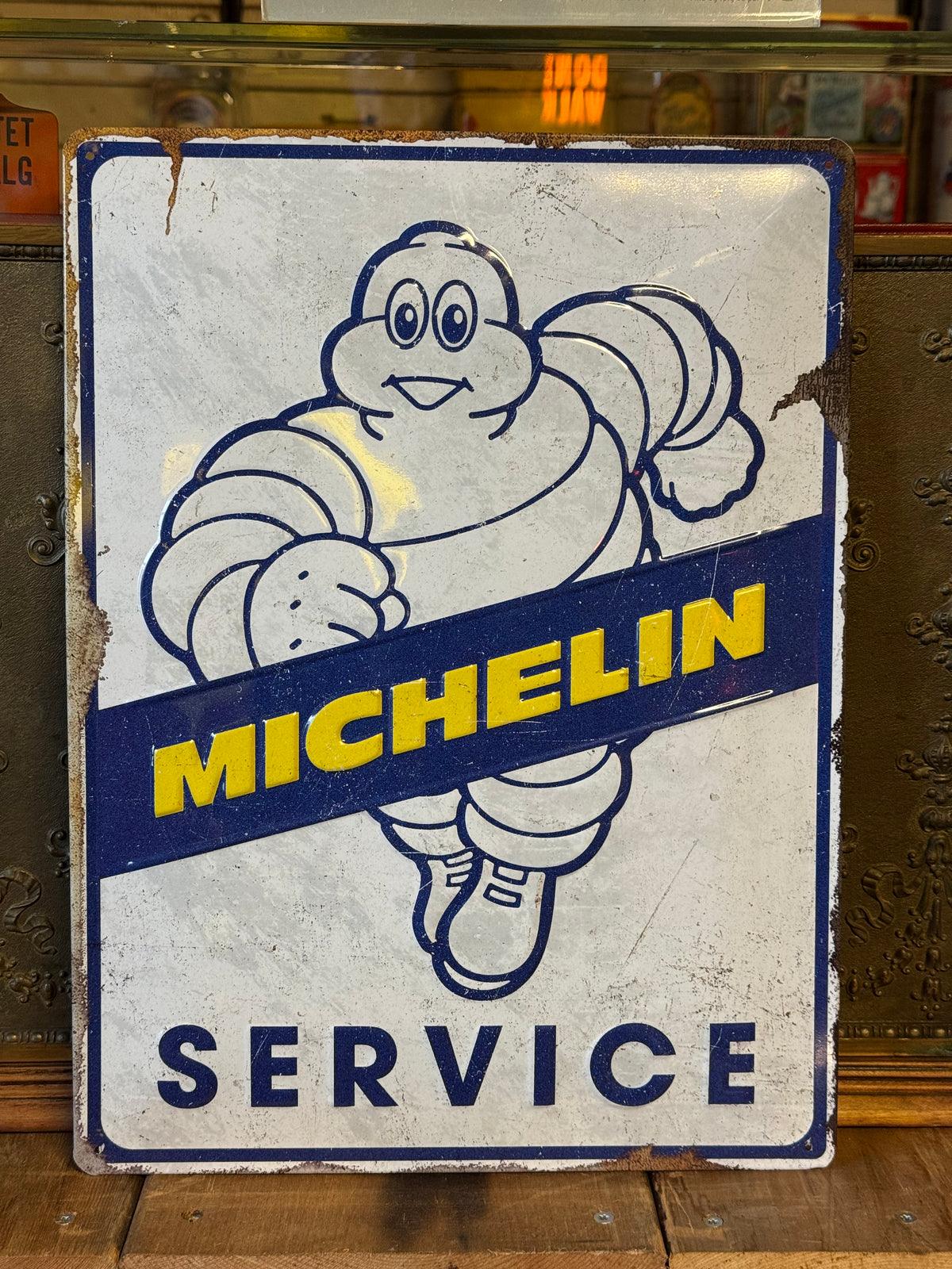 Michelin blikskilt