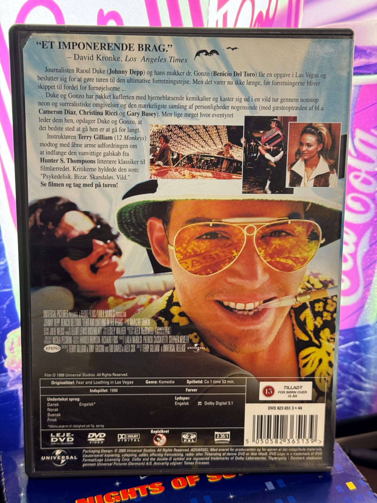 Fear and loathing in Las Vegas DVD