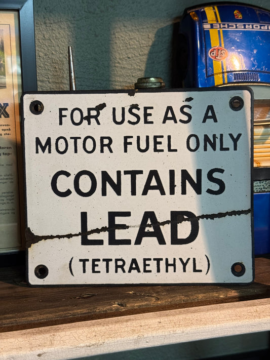 Gaspump plate