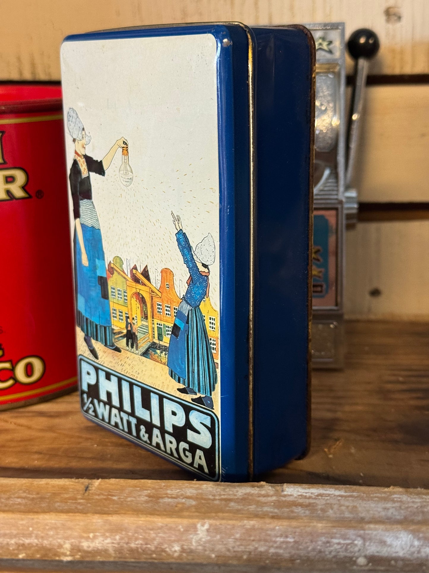 Philips blikdåse fra 1916