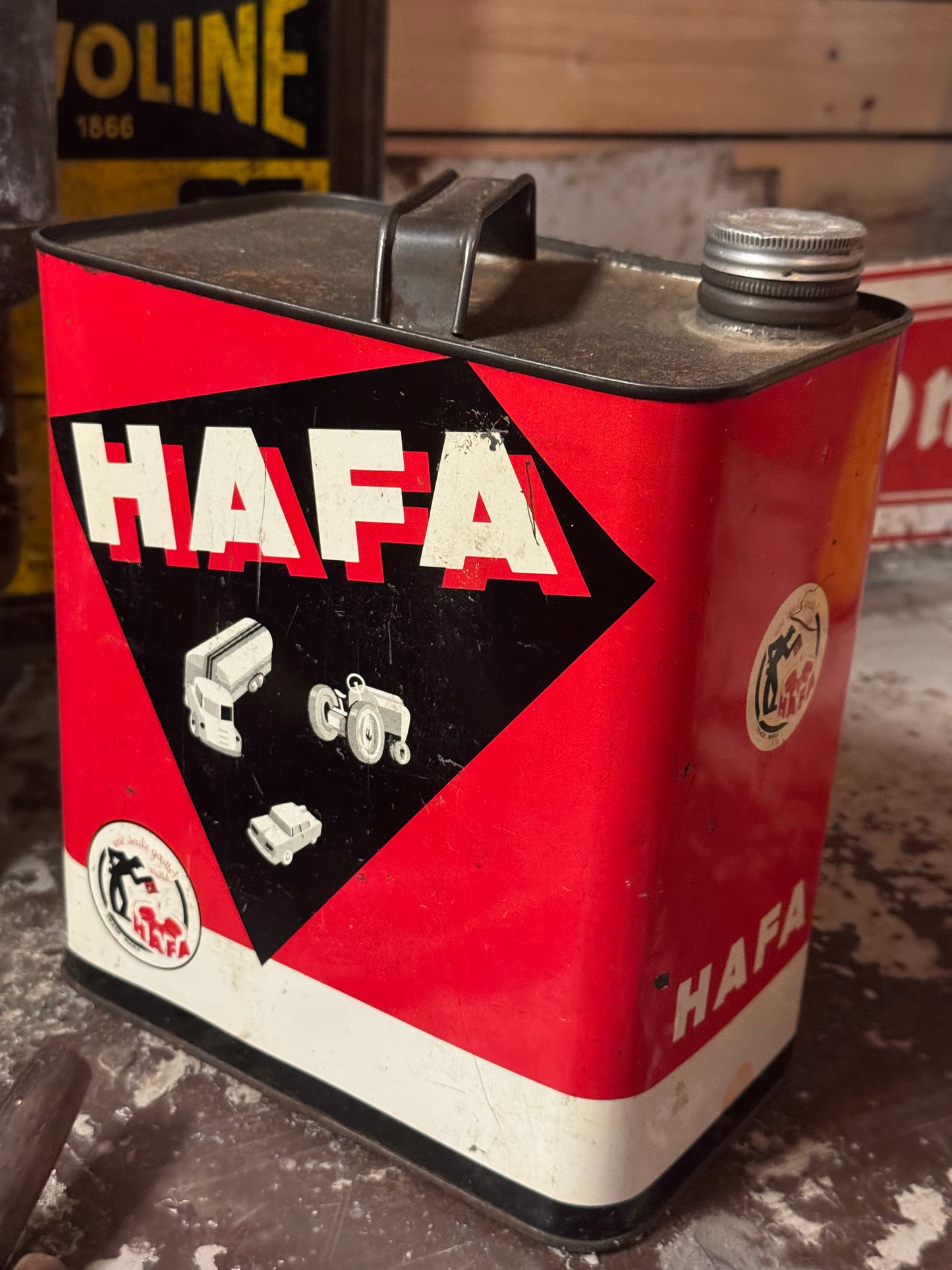 Hafa 5L Fransk dåse 1950erne