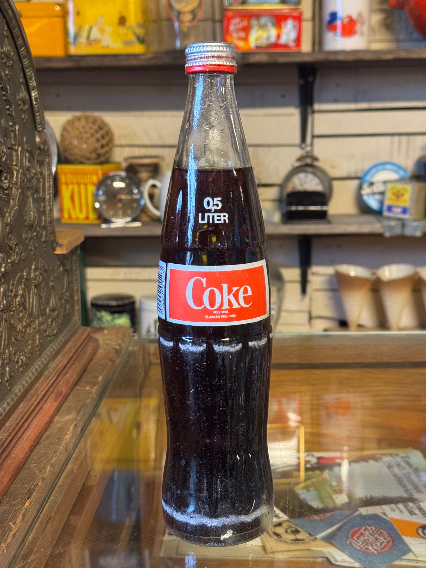 Dansk Coca Cola 0.5L 1970/80erne