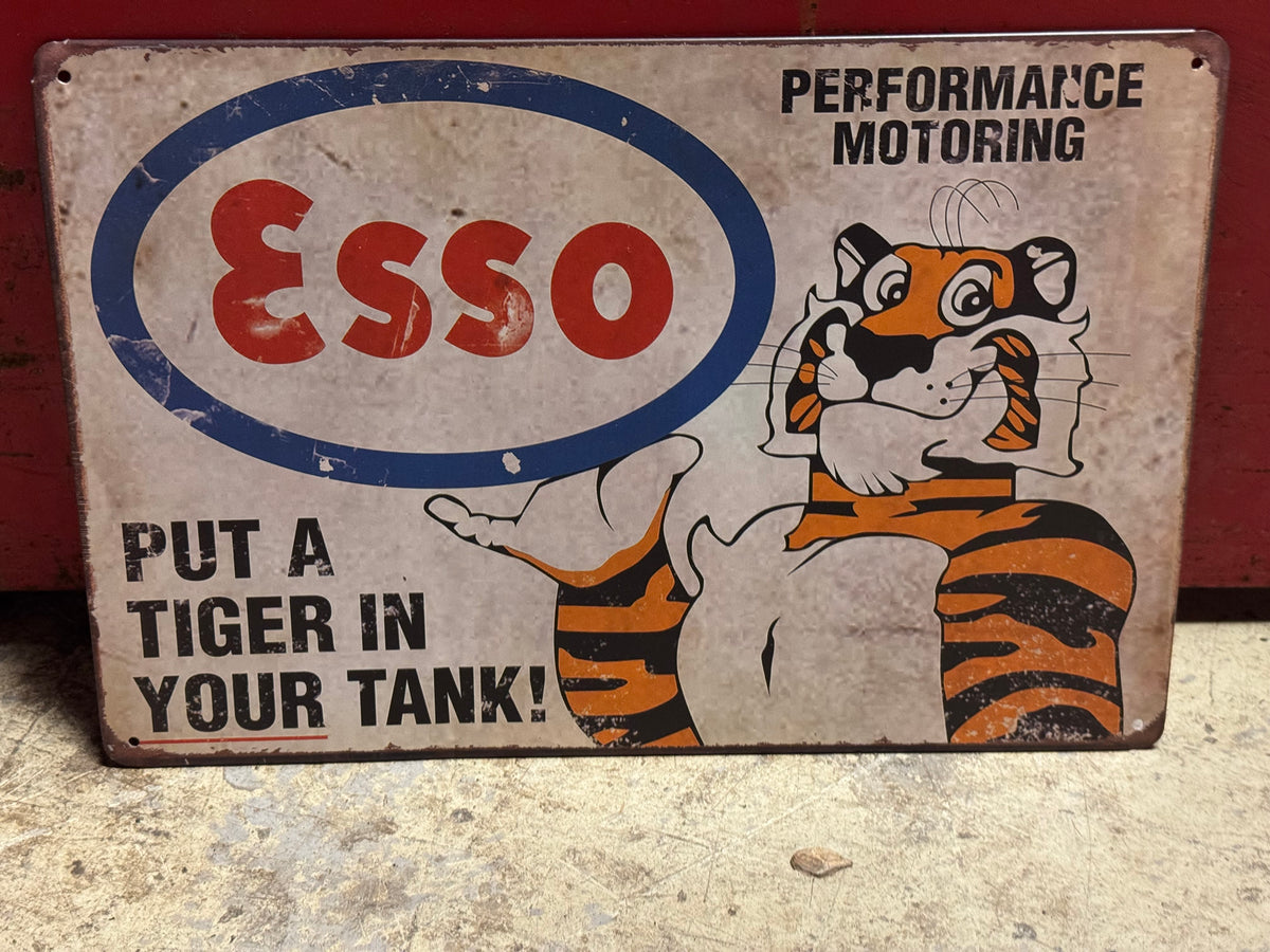 Esso repro blikskilt