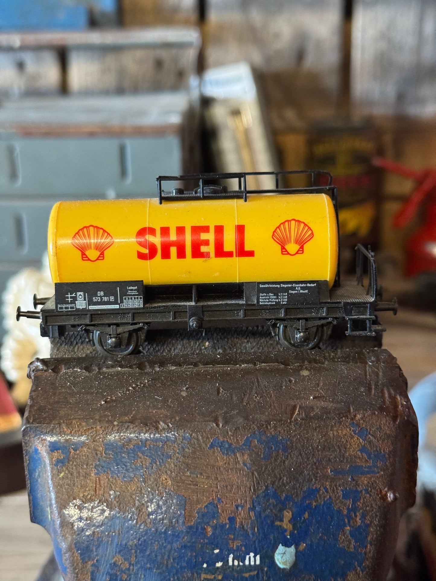 Shell togvogn
