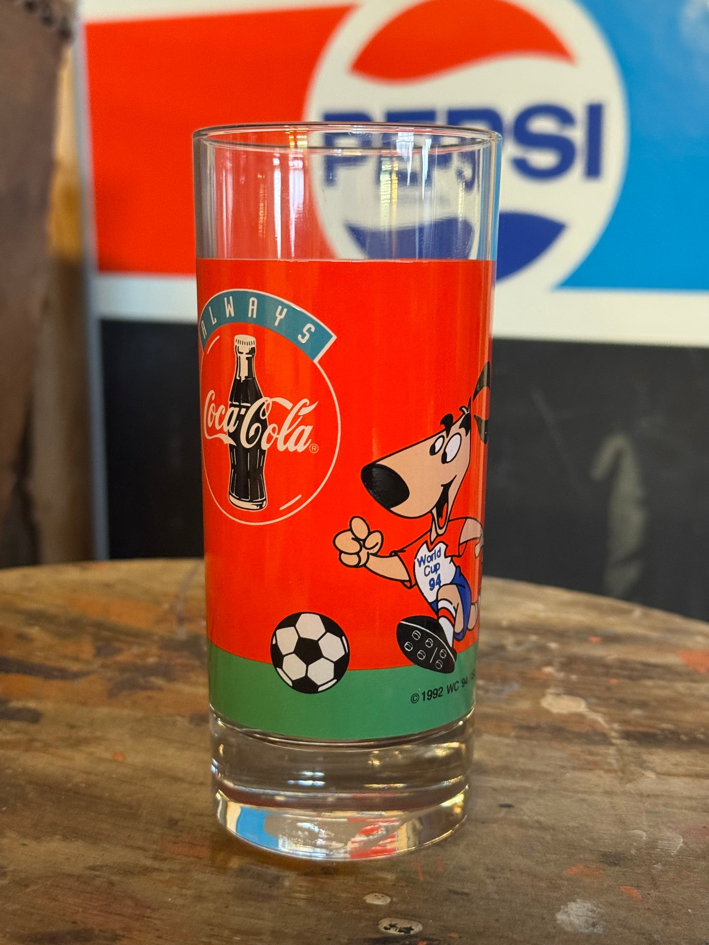 Coca Cola glas
