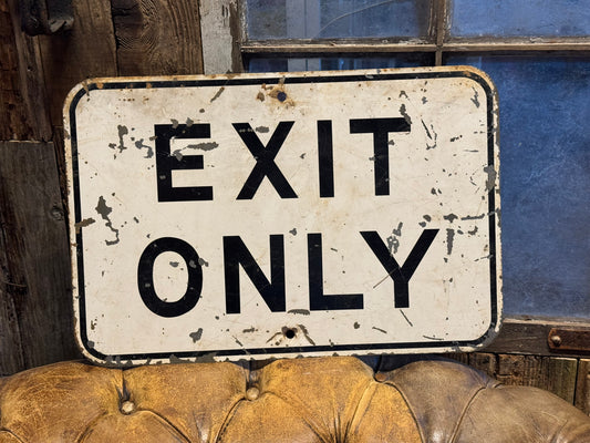 Exit Only skilt