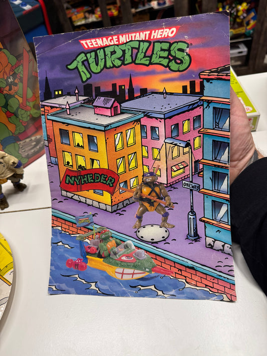 TMNT reklameblad Dansk