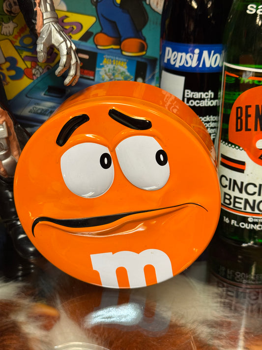 M&M orange dåse