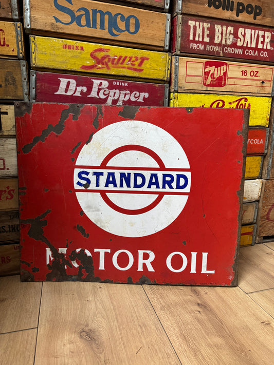 Standard Motor Oil Emaljeskilt