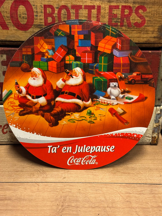 Coca Cola papskilt