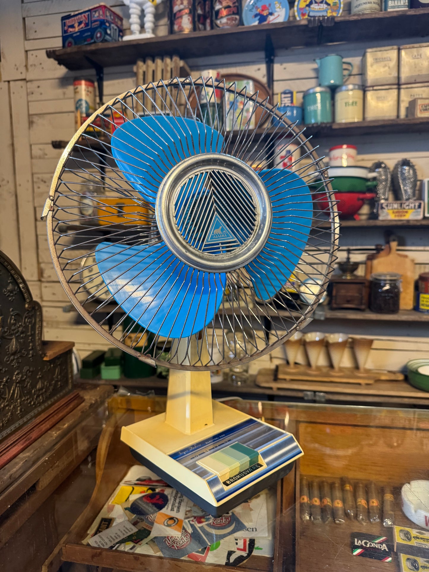 Ventilator brohusværk 1970/80erne