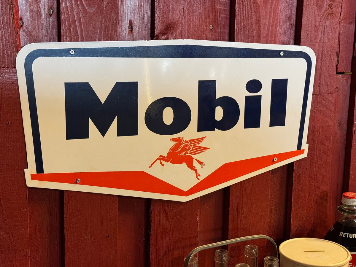 Mobiloil blikskilt