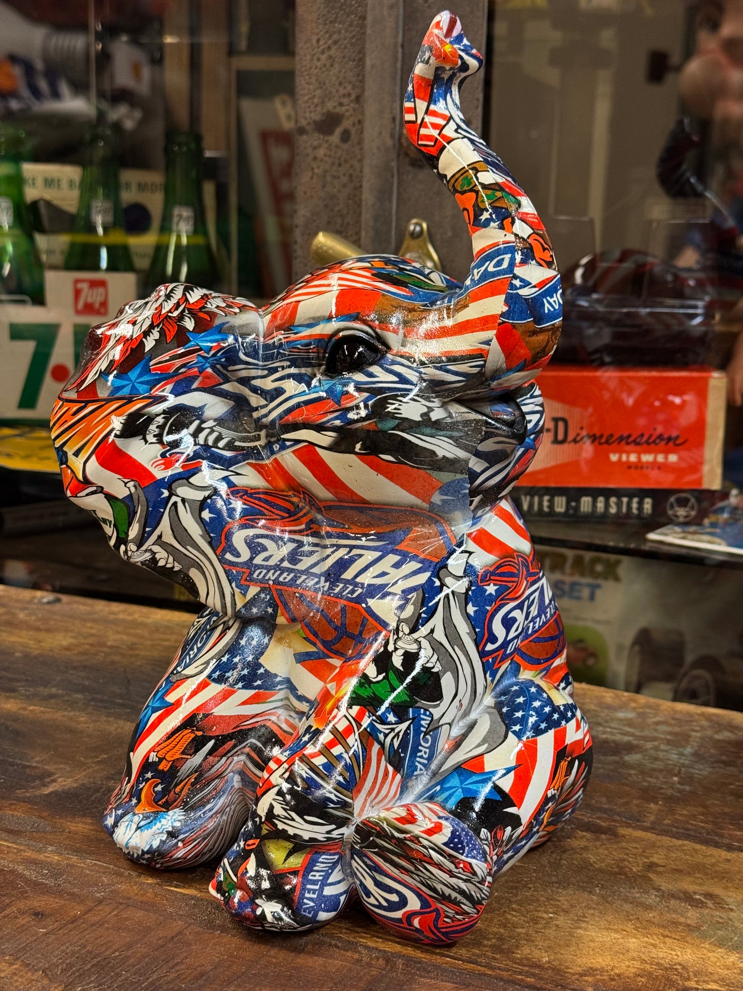 Elephant Popart