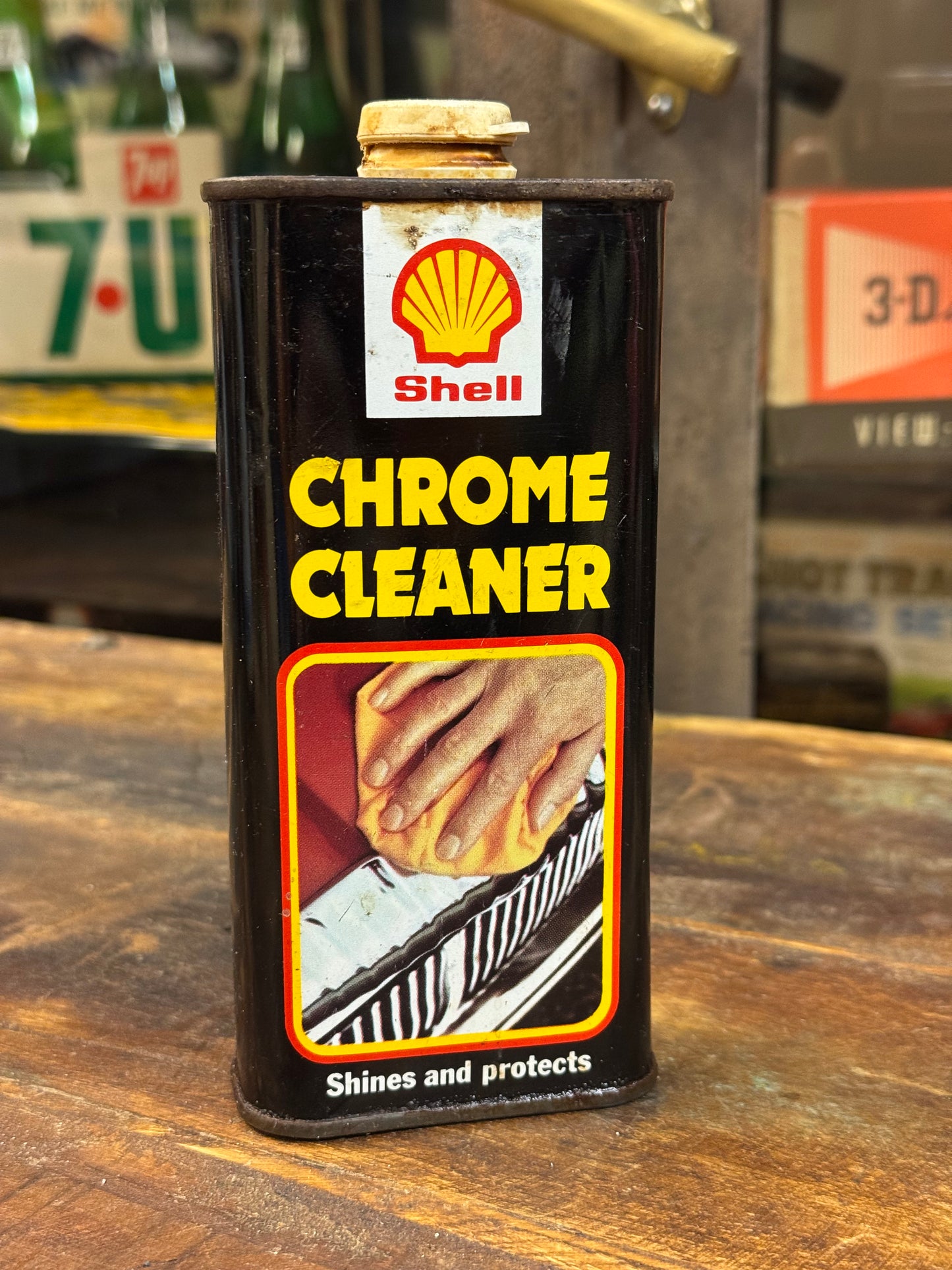 Shell Chrome polish