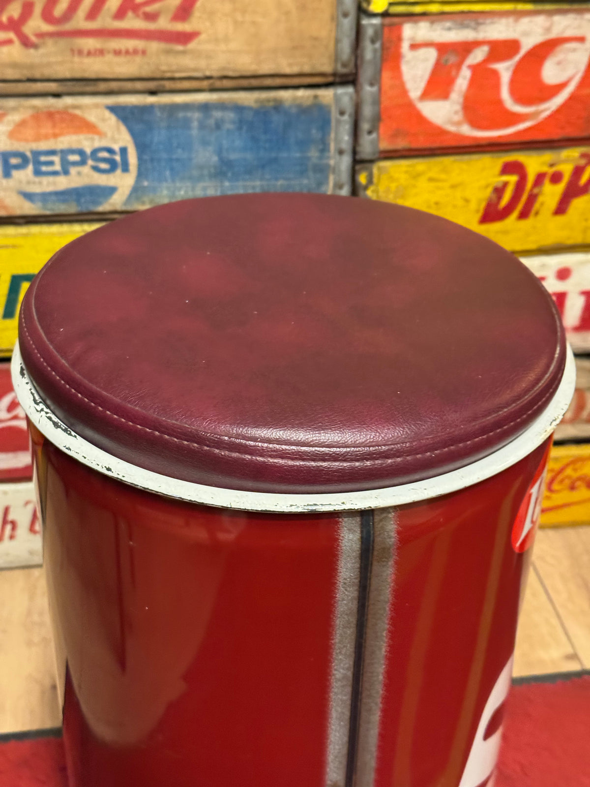 Dr. Pepper tønde / skammel