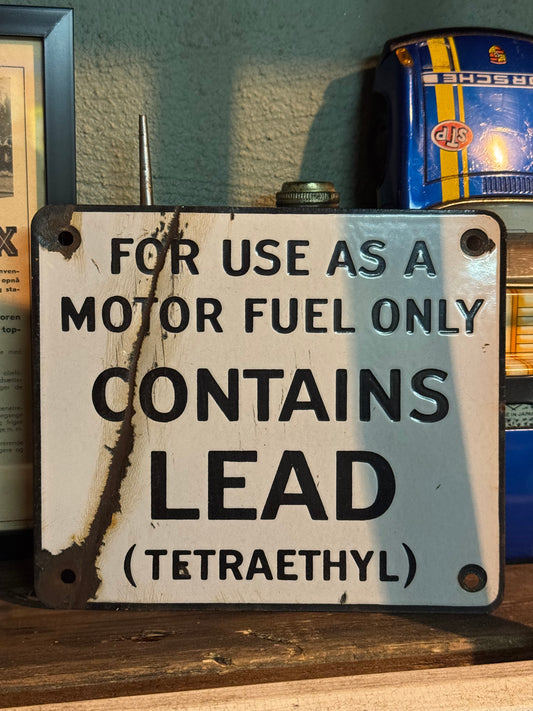 Gaspump plate