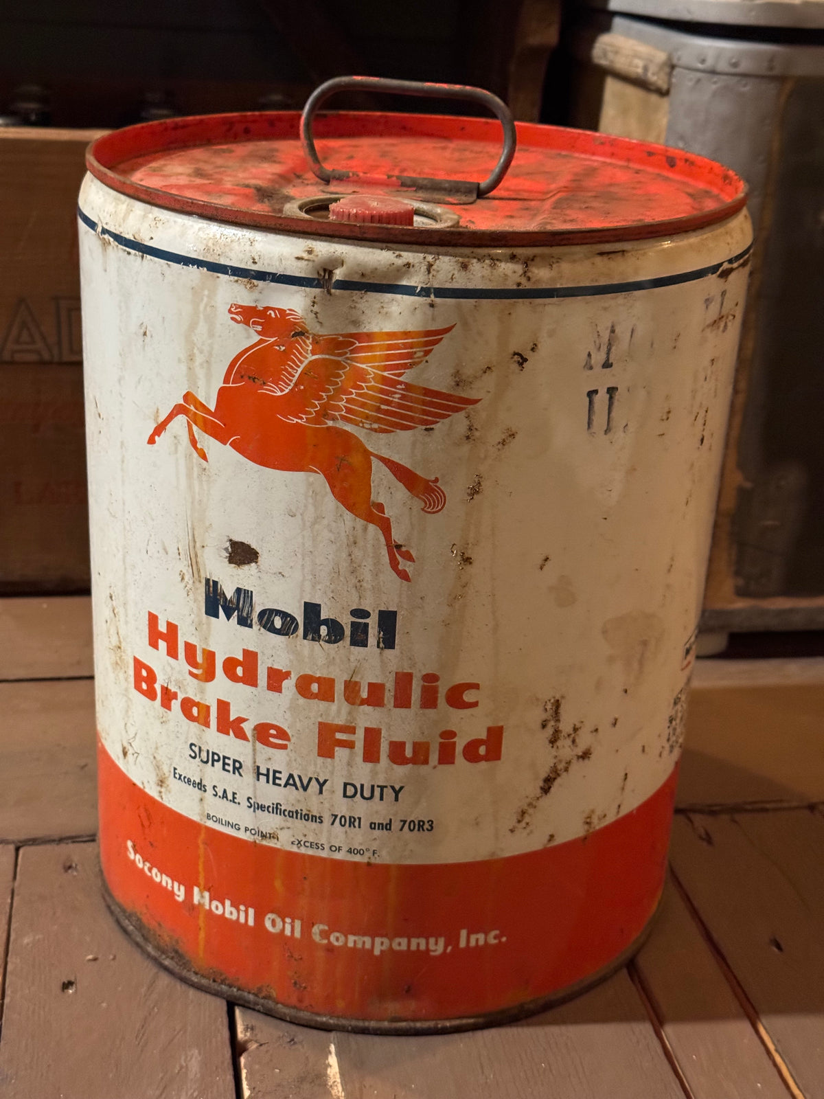 Mobil Hydraulic brake fluid tønde