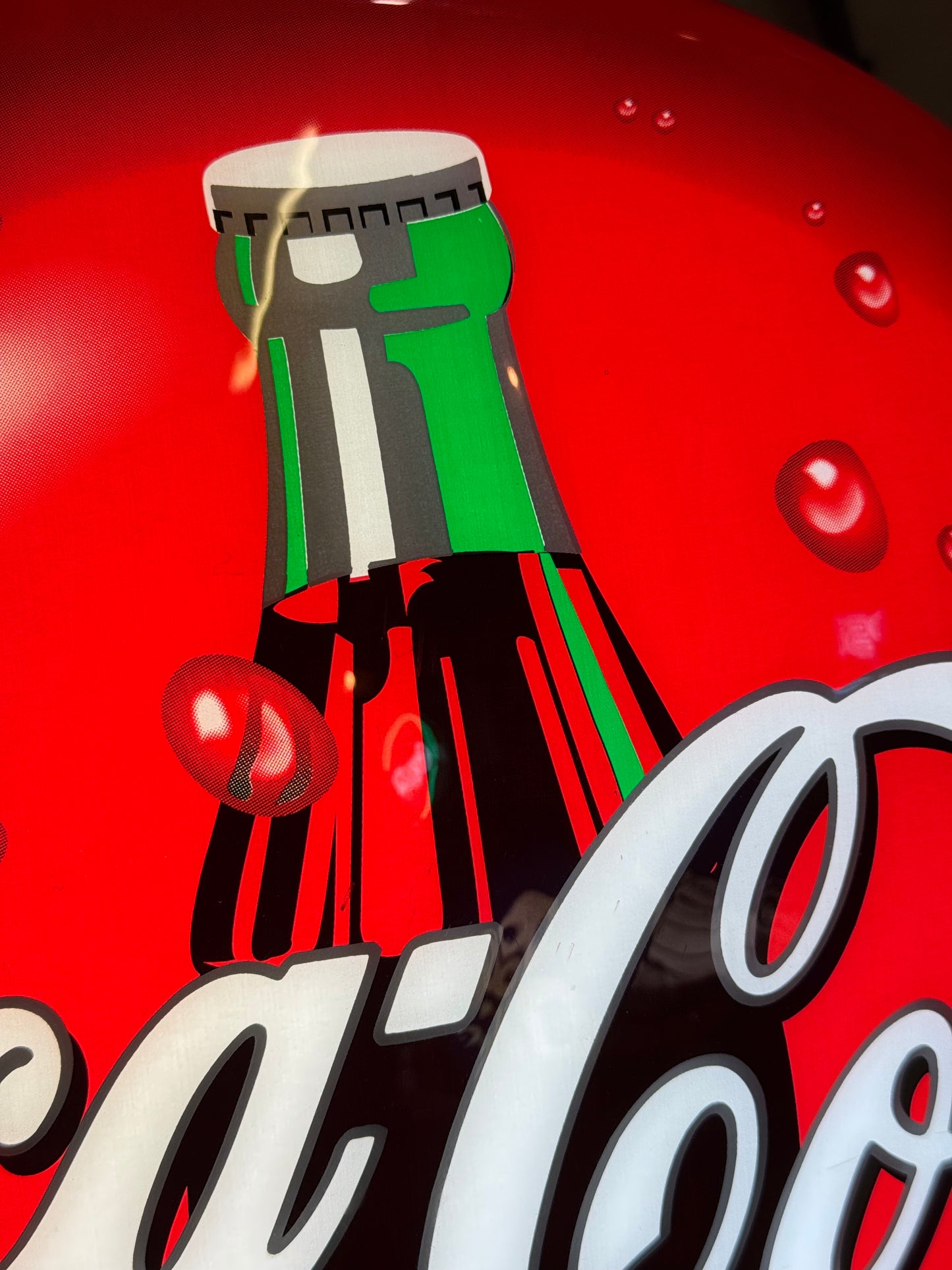 Coca Cola lysskilt