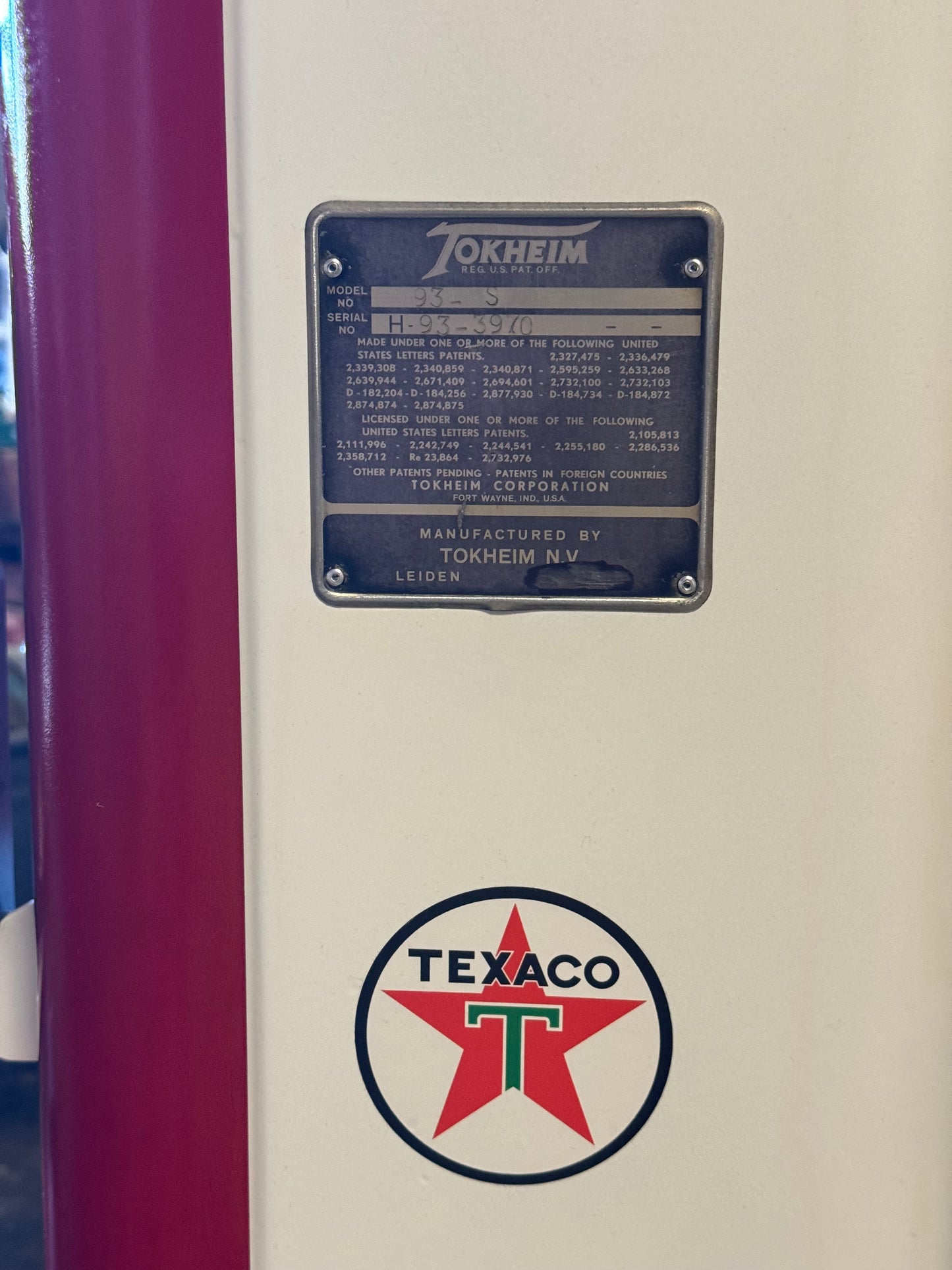Texaco Benzinstander