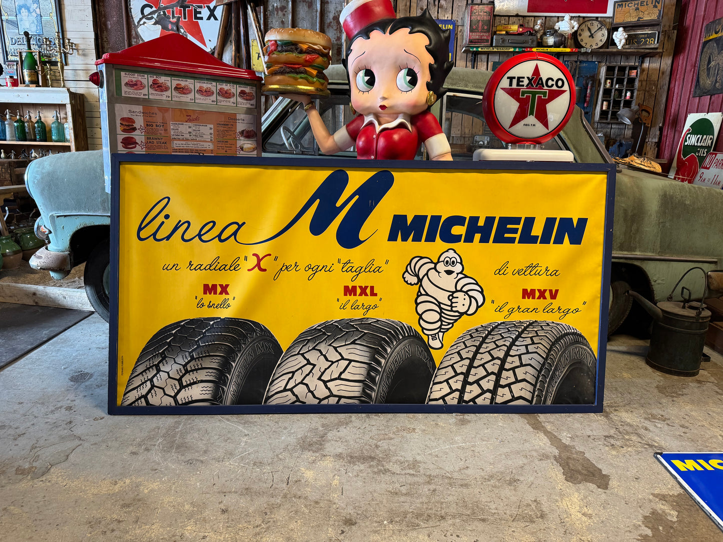 Michelin lærred 1970/80erne