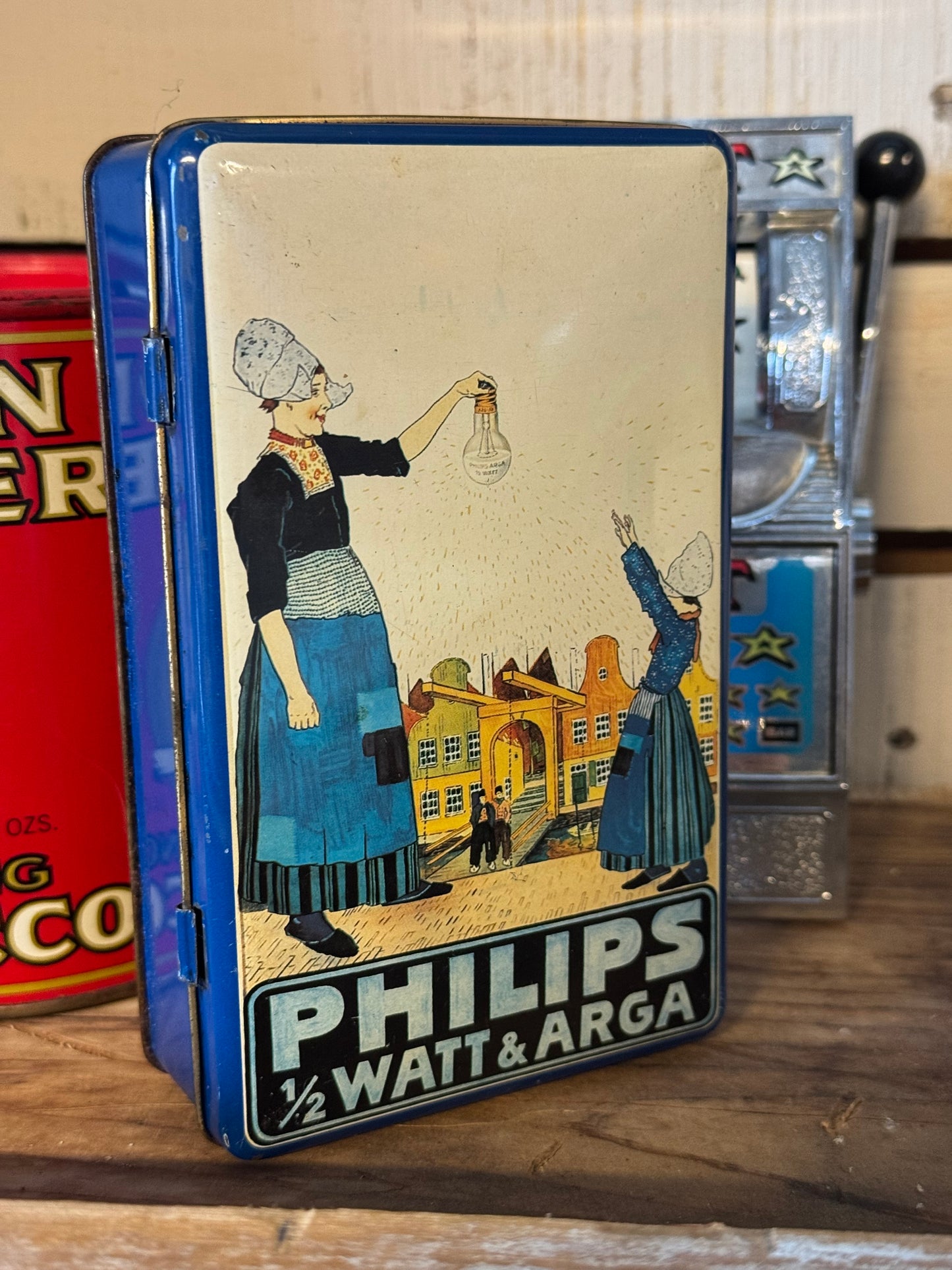 Philips blikdåse fra 1916