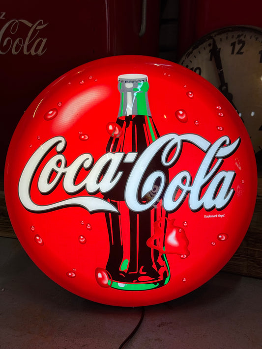 Coca Cola lysskilt