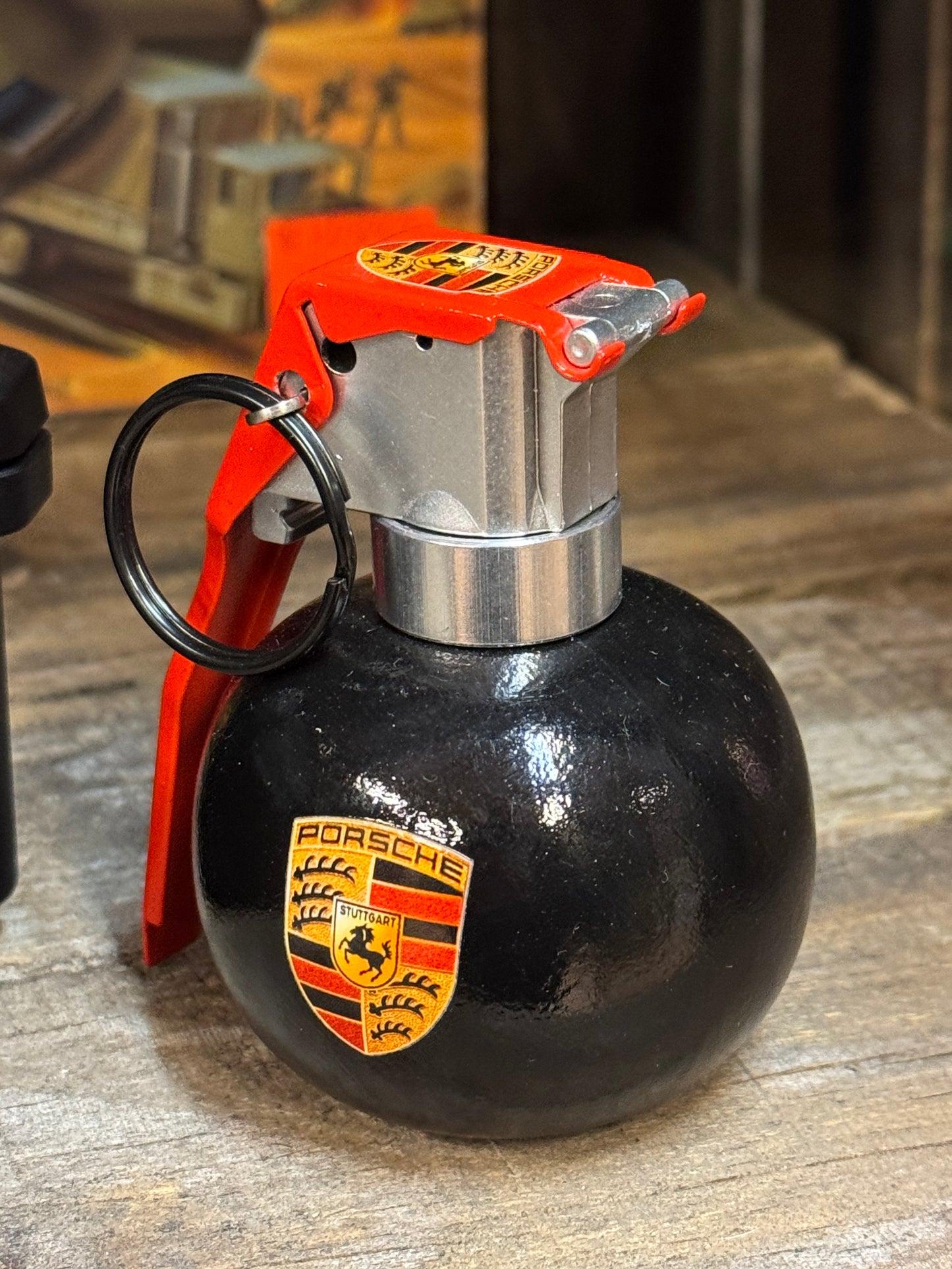 Porsche granat