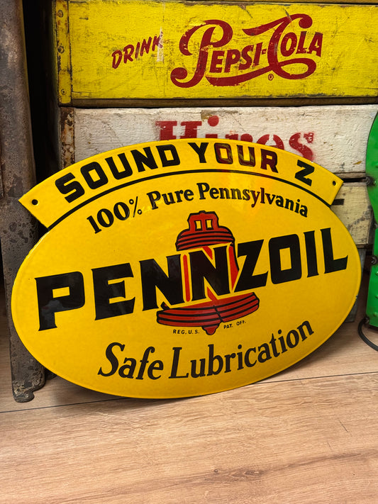 Pennzoil - Emaljeskilt
