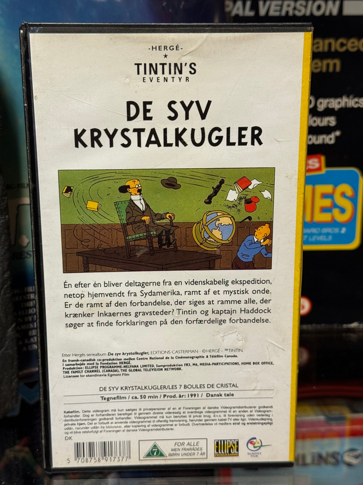 Tintin - De syv krystalkugler